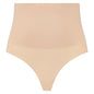 BYE-BRA - THONG STYLE SEAMLESS GIRDLE BEIGE SIZE S
