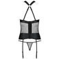 PASSION - AMANDA ECOLOGICAL LEATHER CORSET S/M
