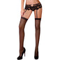 LIVCO CORSETTI FASHION - MANDIRIN LC 90529 PANTY + GARTER BELT BLACK L/XL