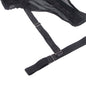 SUBBLIME - TEDDY WITH GARTER STRAP DETAIL CHEST BLACK S/M