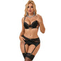 SUBBLIME - 945039 LACE BRA + PANTIES S/M