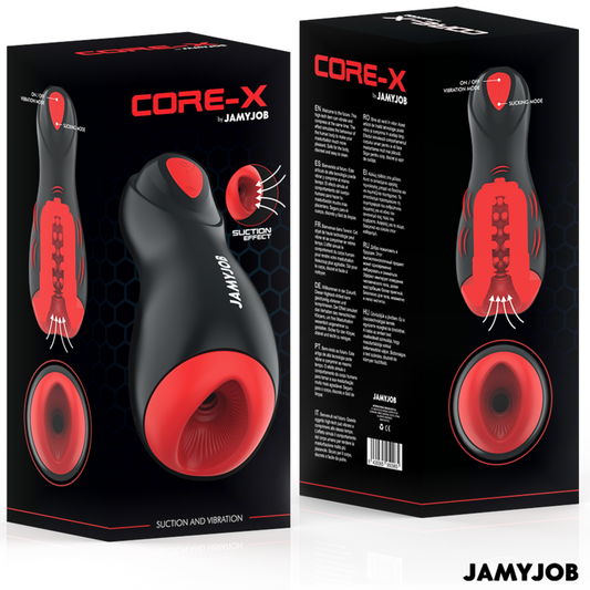JAMYJOB - CORE-X AUTOMATIC MASTURBATOR 5 MODES STIMULATING WAVES AND VIBRATION