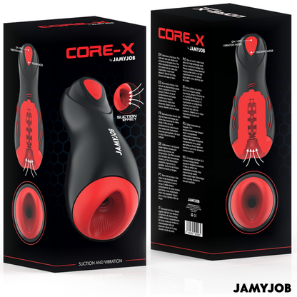 JAMYJOB - CORE-X AUTOMATIC MASTURBATOR 5 MODES STIMULATING WAVES AND VIBRATION