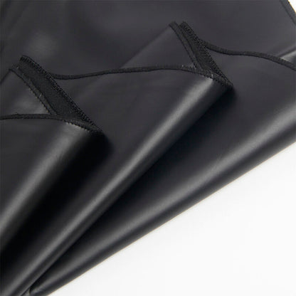 SUBBLIME - 955373 DRESS WITH BLACK LEATHER STRAPS S/M