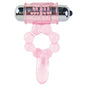 BAILE - SILICONE RING 10 TONGUE RHYTHMS WITH PINK VIBRATION