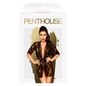 PENTHOUSE - SWEET RETREAT PEIGNOIR WHITE XL